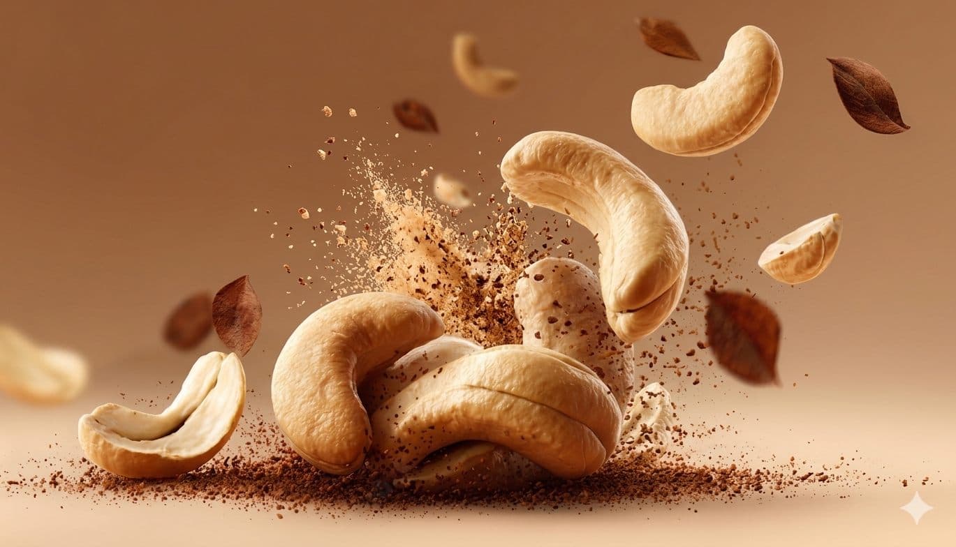 Roasted cashew kernels